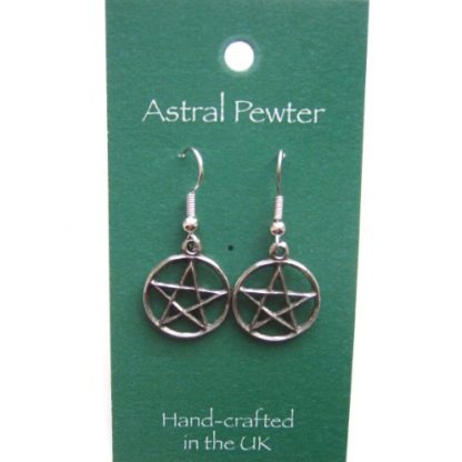 Pentacle Earrings