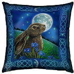 Moon Gazing Hare Cushion