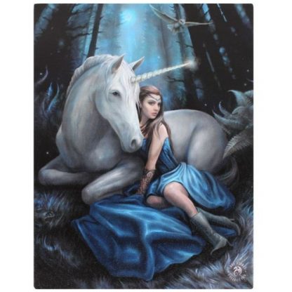 Blue Moon Canvas Picture