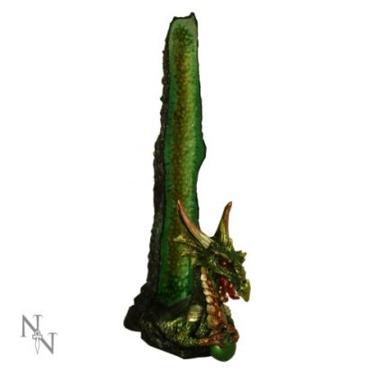 Emerald Stalagmite Dragon Incense Holder