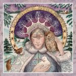 Solstice Stillness Yule Card