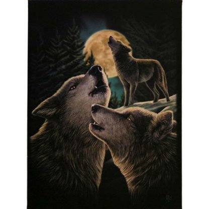 Wolf Song Canvas Picture