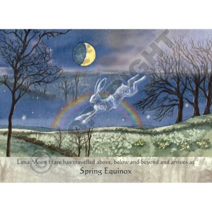 Luna Moon Hare at Spring Equinox