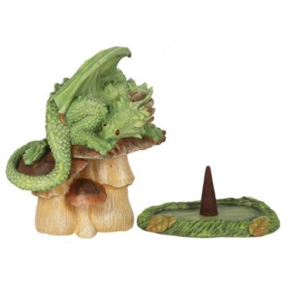 Green Dragon Incense Cone Burner