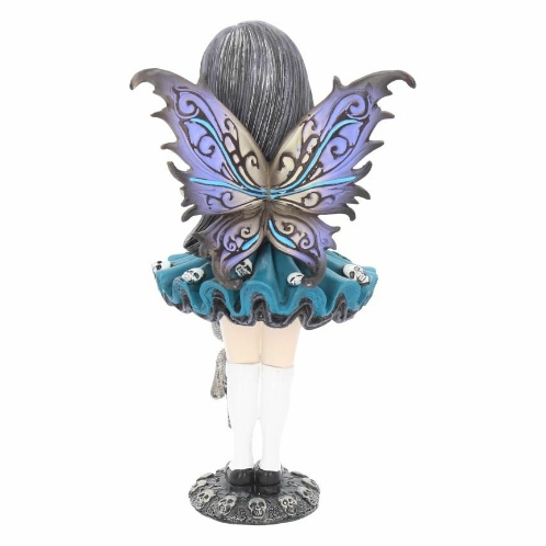 Noire Fairy Figurine - Little Shadows Collection | Gothic Figure