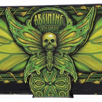 Absinthe Fairy Embossed Purse