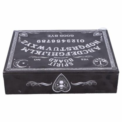 Black and White Spirit Board Jewellery Box