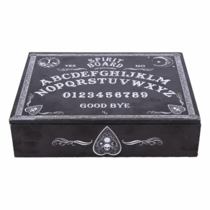 Black and White Spirit Board Jewellery Box