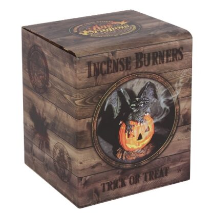 Trick or Treat Dragon Incense Cone Burner box