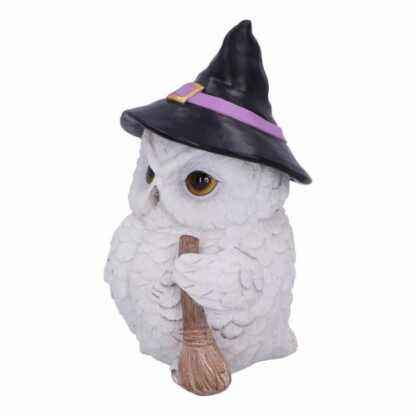 Snowy Magic Owl Figurine