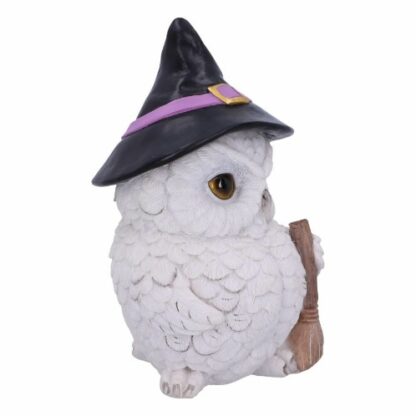 Snowy Magic Owl Figurine