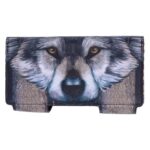 Guardian Wolf Embossed Purse