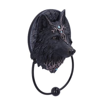 Wolf Moon Door Knocker