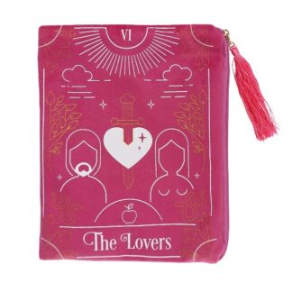 The Lovers Tarot Card Zippered Bag