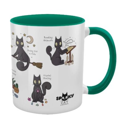 Spooky Cat Witchcraft Mug