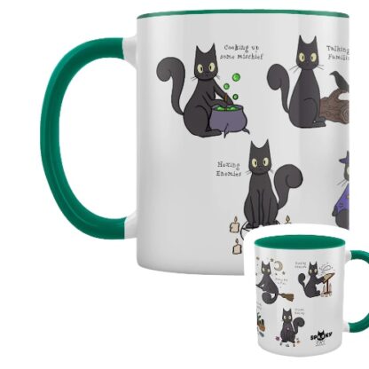 Spooky Cat Witchcraft Mug