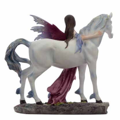 Mystical Friendship Unicorn and Fairy Figurine