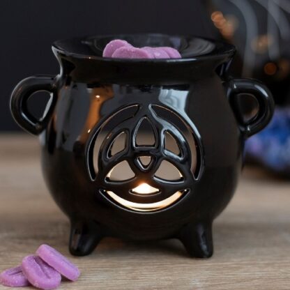 Triquetra Cauldron Oil Burner