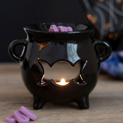 Triple Moon Cauldron Oil Burner