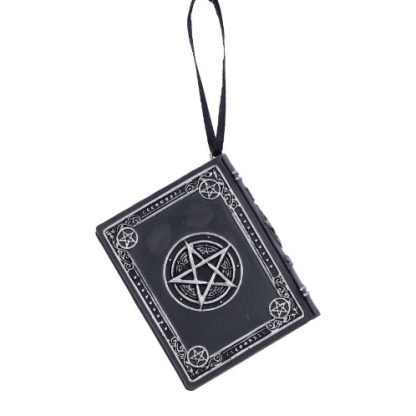 Book of Shadows Hanging Ornament back view