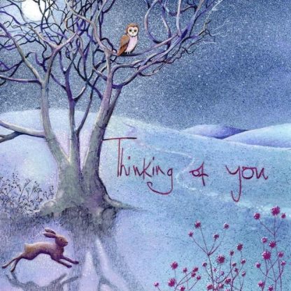 Moonlit Thinking of You Card