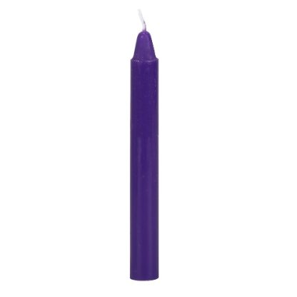 Purple Prosperity Spell Candles single candle