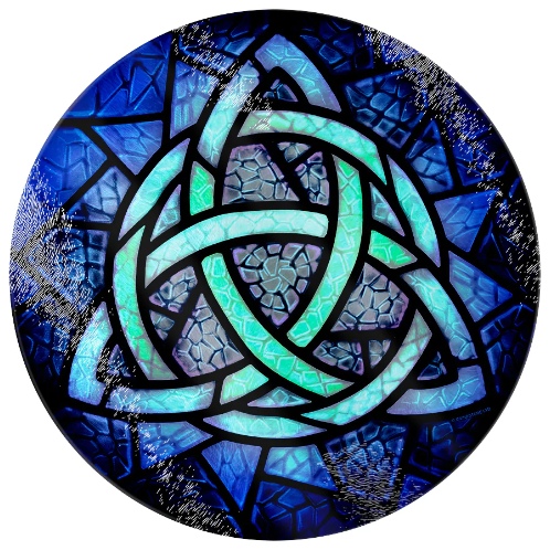 Triquetra Glass Chopping Board - Triquetra Chopping Board