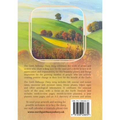 Earth Pathways Diary 2024 back cover