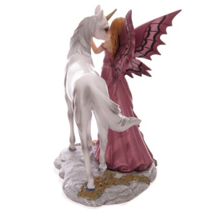 Mystical Friend Fairy and Unicorn Figurine