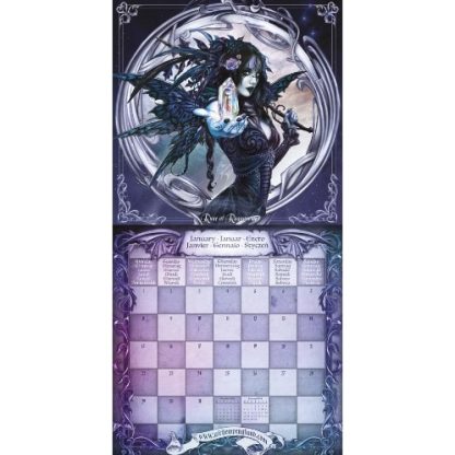 Alchemy Gothic The Spellbound Heart Calendar 2024 January