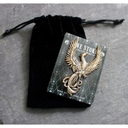 Phoenix Rising Pin Badge