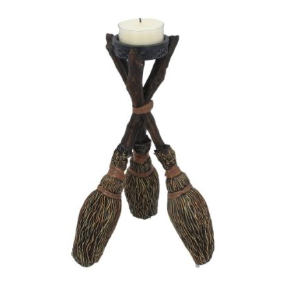 Broomstick Tea Light Holder