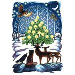 The Glimmering Grove Yule Card