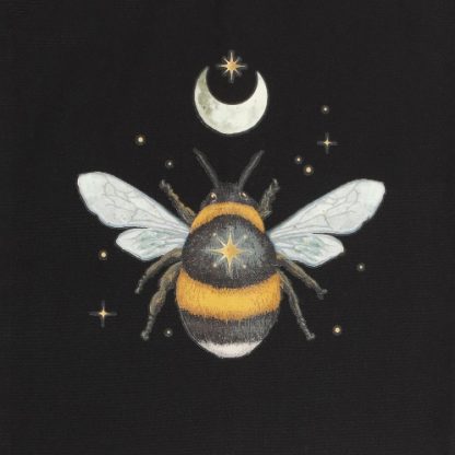 Forest Bee Tote Bag close-up