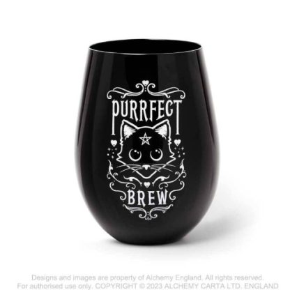 Alchemy Purrfect Brew Stemless Glass