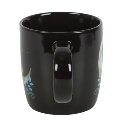 Mystical Moon Mug handle view