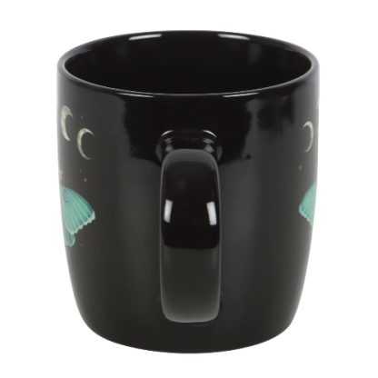 Luna Moth Mug handle view