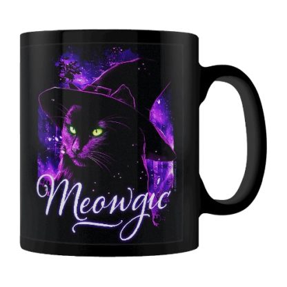 Meowgic Black Cat Mug