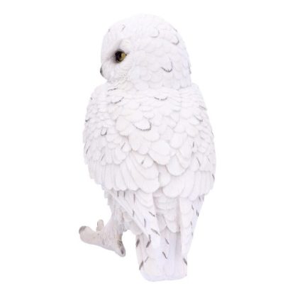 Large Snowy Watch Owl Figurine