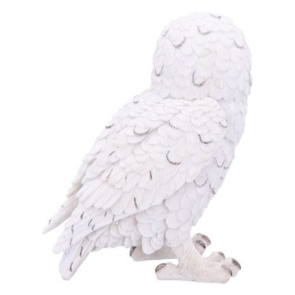 Large Snowy Watch Owl Figurine