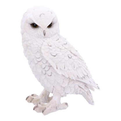 Large Snowy Watch Owl Figurine