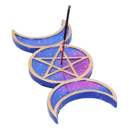 Triple Moon Incense Burner