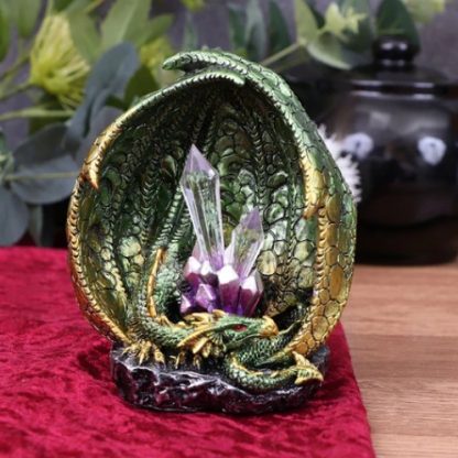 Quartz Guard LED Dragon Figurine