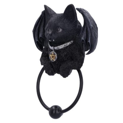 Vampuss Cat Door Knocker