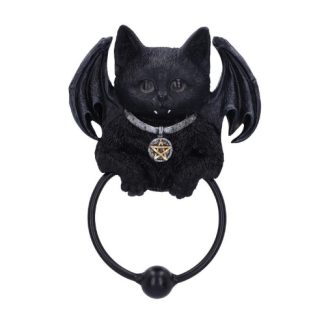 Vampuss Cat Door Knocker Vampuss Bat Door Knocker