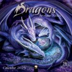 Dragons by Anne Stokes Calendar 2025