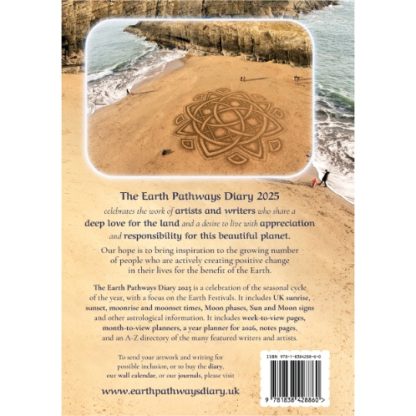 Earth Pathways Diary 2025 back cover