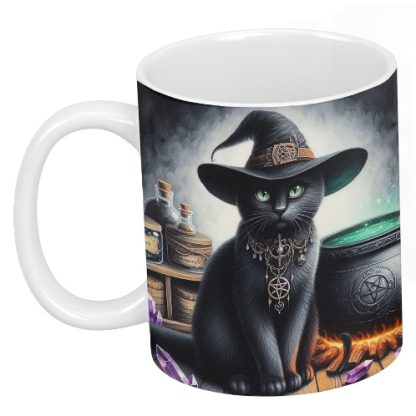 Cat Casting Potions Mug