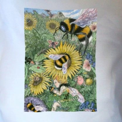 Bee Tote Bag close-up