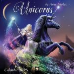 Unicorns by Anne Stokes Calendar 2025